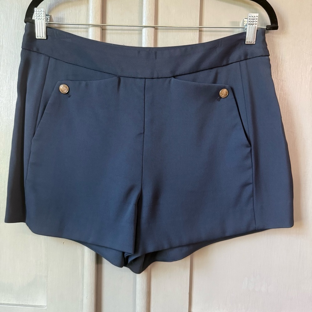 Rag & Bone Navy Blue Sailor Style Shorts Size 8